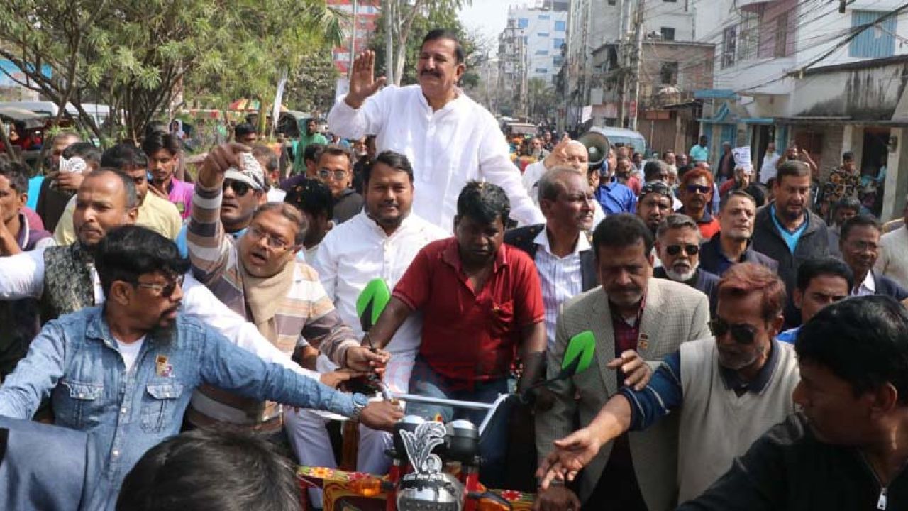 রাজশাহীতে ধানের শীষের জোয়ার শুরু হয়েছে: মিজানুর রহমান মিনু